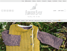 Tablet Screenshot of funsterbaby.com